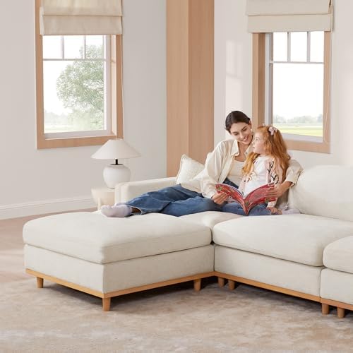 CHITA 118” Super Large Sectional Modular Sofa, Down Filled, 4 Seat - Image 5