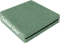 Reversible Linen Chair Cushion Covers by Unknown