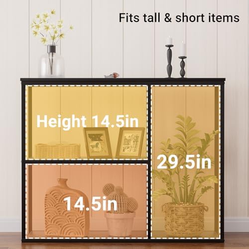 WOHOMO 31.5 in Entryway Table Modern Sofa Table - Image 5