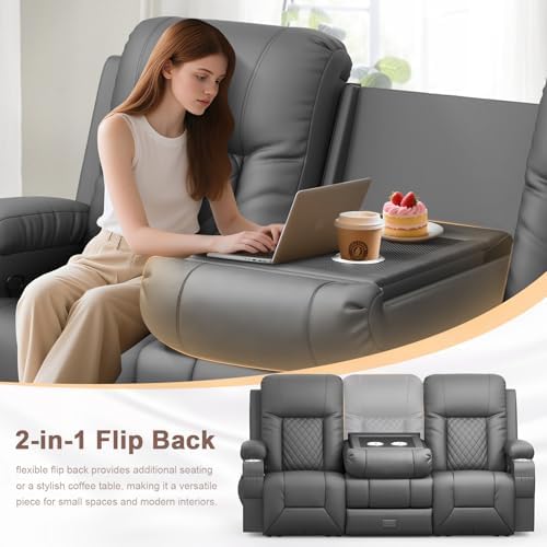YONISEE 3 Seat Recliner Sofa - Image 3