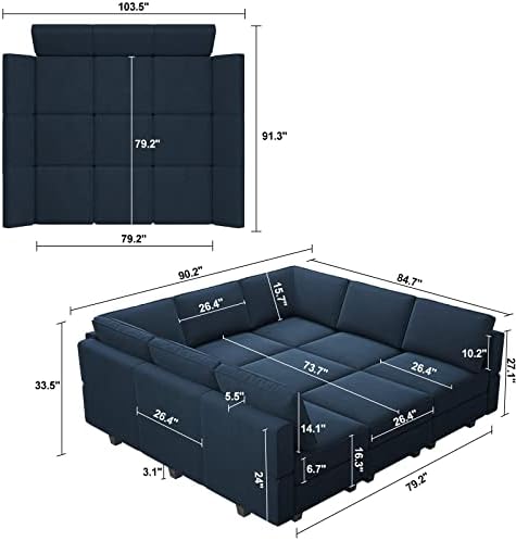 Belffin Modular Sectional Sofa - Image 2
