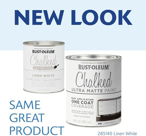 Rust-Oleum Chalked All-in-One Ultra Matte Linen White Spray Paint - Image 2