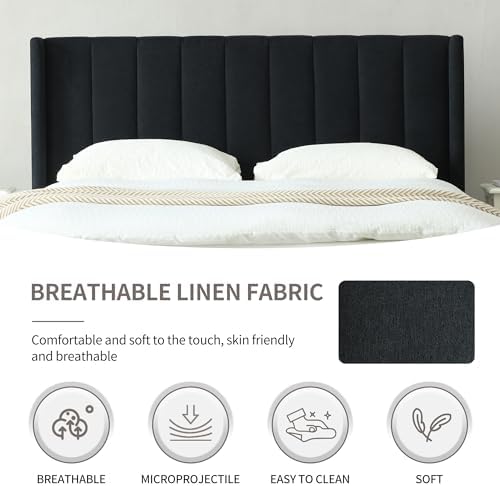YUHUASHI Twin Bed Frame，Platform Bed - Image 5