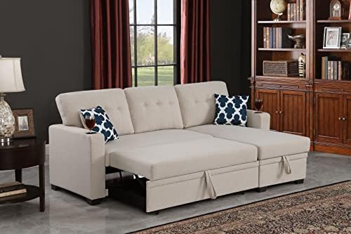 Ball & Cast Sectional Sleeper Sofa Couch - Image 2