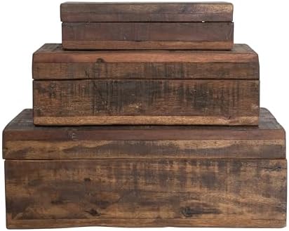 Reclaimed Vintage Wood Boxes - Image 3