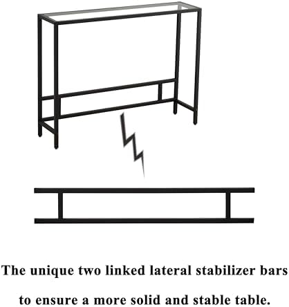 MAJARO Small Modern Console Table - Image 7