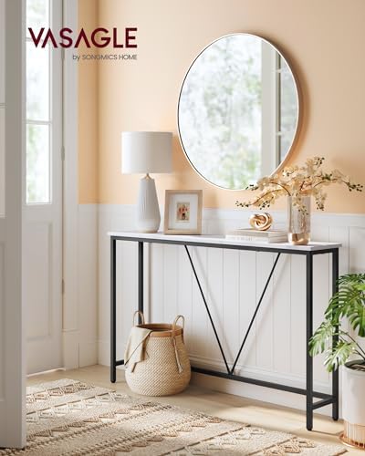 VASAGLE 47.2 Inches Console Sofa Table, Narrow Entryway Table - Image 2