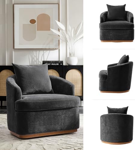 HULALA HOME Modern Swivel Accent Chair - Image 6