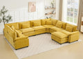 Oversized Modular Sectional Sofa Set, Convertible Deep Seat Cloud Couch by Unknown