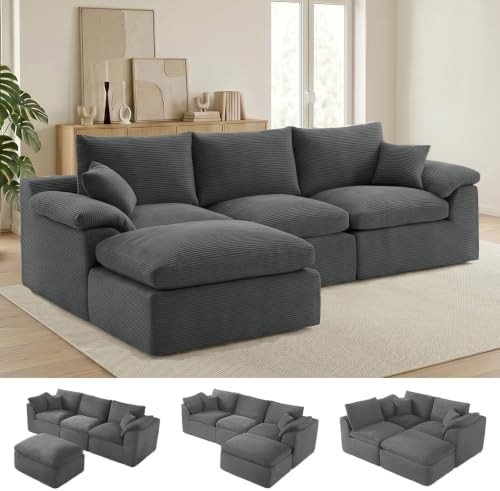 Cloud Sectional Couch, Boneless Couches by Unknown