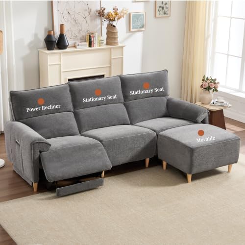 ANJ 3-Seater Left Recliner Sofa - Image 3