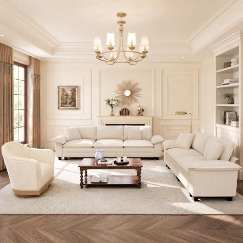 PHI VILLA 3-Piece Modular Loveseat & Sofa Set by PHIVILLA