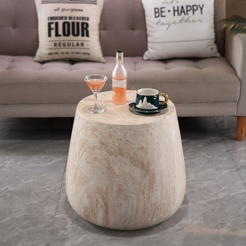 WILLIAMSPACE 15.94" Round End Table in Faux Marble - Image 4