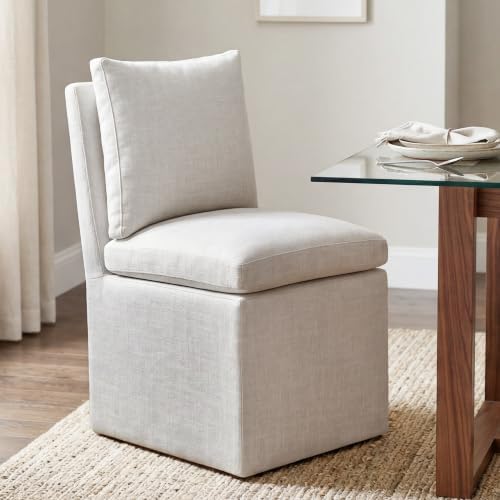 DUHOME Upholstered Armless Dining Chair by DuhomeElegantLifestyle