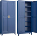SteeLoong 75”Metal Pantry Storage Cabinet by Steeloong