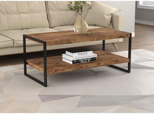 HomeStock Reclaimed Wood Coffee Table - Image 2