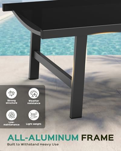 Vexwalx Patio Chaise Lounge Chair Outdoor - Image 6