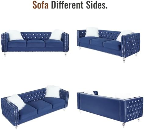 Luxury 3 Seater Sofa Couch - Image 6