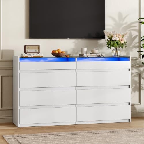 8 Drawer Dresser for Bedroom - Image 3