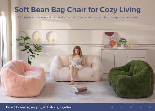 MAXYOYO Bean Bag Chair, Comfy Bean Bag Sofa - Image 3
