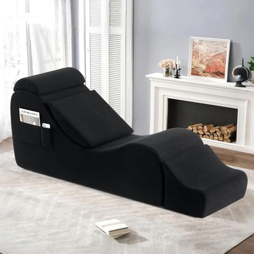 Yoga Chair Lounge for Adult, Ergonomic Chaise Lounge Chair by LEIMAOFC