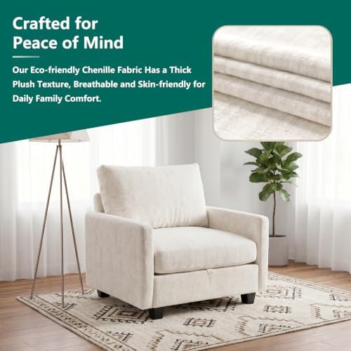 Singel Seat Modern Couches for Living Room - Image 5