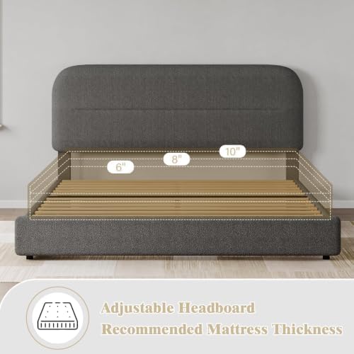 HOMBCK Queen Bed Frame - Image 6