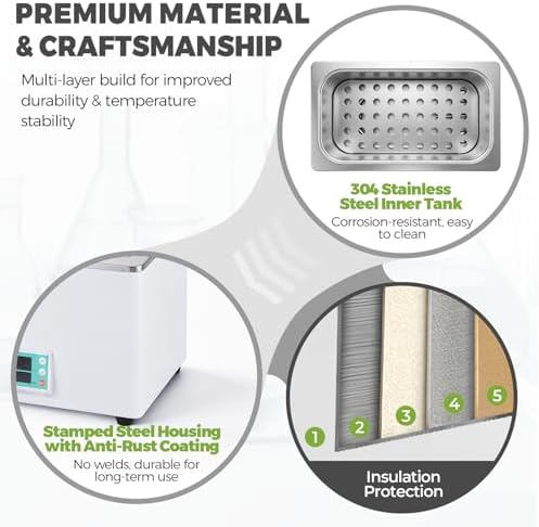 Lab Water Bath Digital Thermostatic Heater - Image 3