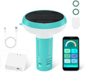Digital Pool Water Tester, 7-in-1 Smart Floating Meter, WiFi Enabled, Tests pH by Terronix