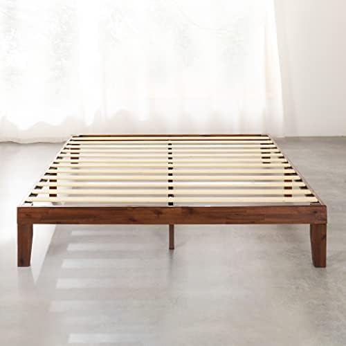 Mellow 12" Solid Wood Platform Bed Frame - Image 3