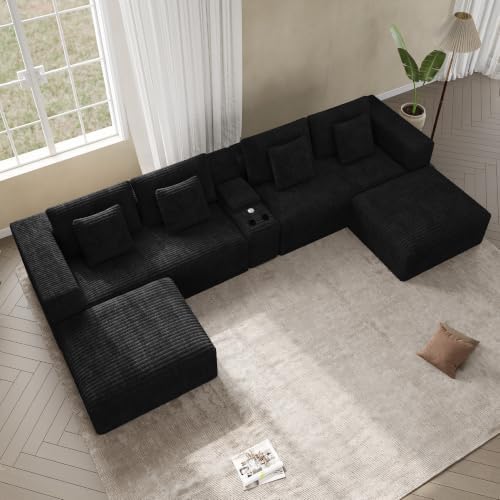 ONEMMLION 151" Oversized Cloud Sectional Couch by ONEMMLION