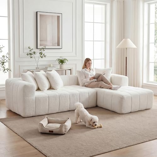 L-Shaped Sectional Cloud Sofa by Antetek