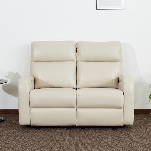 MCombo 56" Zero Wall Recliner Loveseat, 2-Seat Power Wall Hugger Sofa - Image 2
