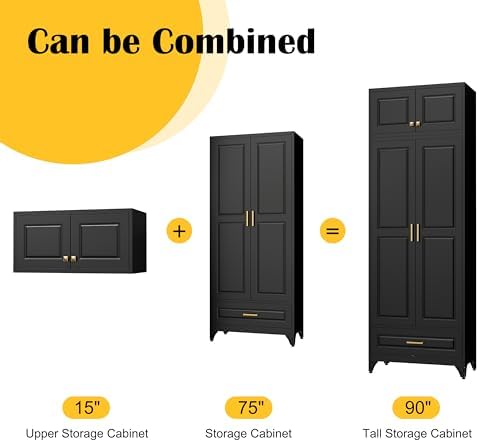 SteeLoong 90" Metal Storage Cabinet - Image 5