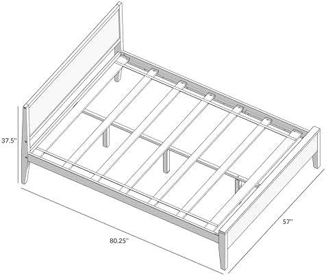 Plank+Beam Classic Single Bed, - Image 2