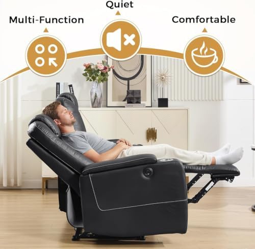 ANJ Power Recliner & Loveseat Set, USB & Cup Holders - Image 7