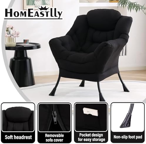 Lazy Chair, Comfy Reading Accent Chair - Image 6