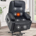 Leather Power Lift Recliner Lounge Chair by WXUSA