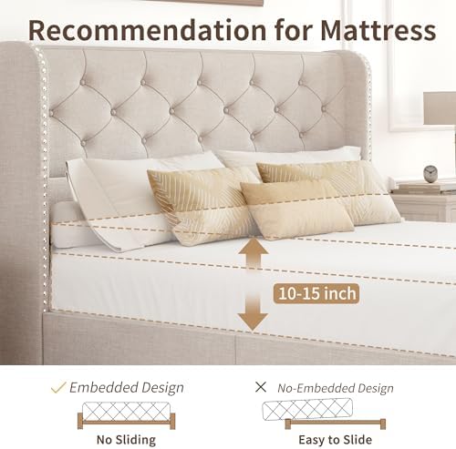 BRELTAM Full Size Bed Frame - Image 6
