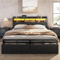 Furnulem King Size Bed Frame by Furnulem