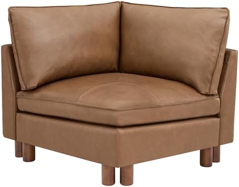 CHITA Genuine Leather Sofa, Large Sectional Couches, Corner Piece by Unknown