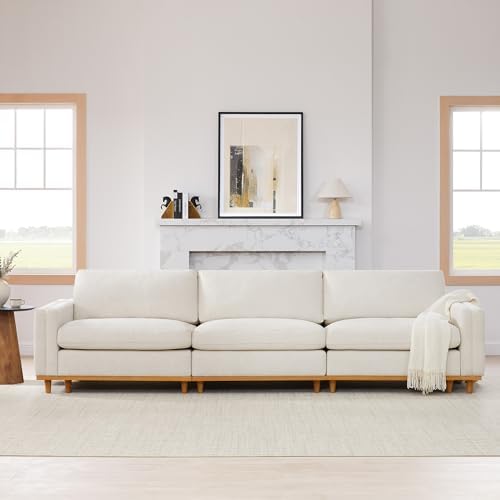CHITA 118” Super Large Sectional Modular Sofa, Down Filled, 3 Seat - Image 4