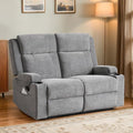 55" RV Loveseat Recliner – Space-Saving Double Reclining RV Sofa, Compact by LURVIA