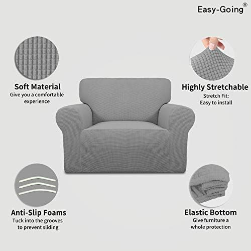 Easy-Going Stretch Oversized Chair Slipcover - Image 3