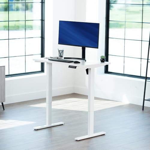VIVO White 43 x 24 in Standing Desk - Image 2