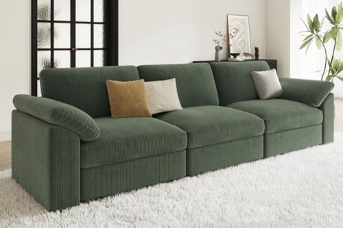 EASE MOOSE Oversized Sectional Modular Sofa Comfty 3 Seat Cloud Couch - Image 4