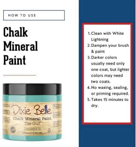 Dixie Belle Paint Company Chalk Mineral Paint - Image 3