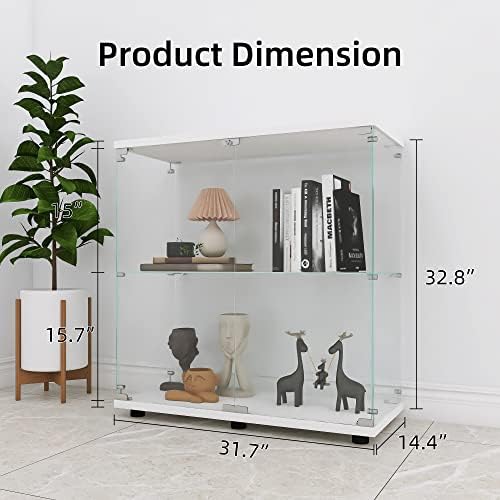 LFT HUIMEI2Y 2-Tier Glass Display Cabinet - Image 2