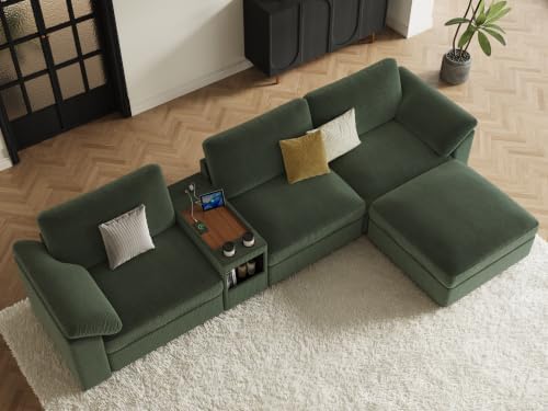 EASE MOOSE Oversized L Shape Sectional Modular Cloud Sofa - Image 3