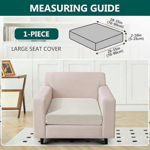 UNBBRRL Stretch Sofa Seat Cushion Cover - Image 2